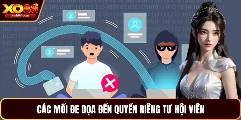 Các mối đe dọa đến quyền riêng tư hội viên