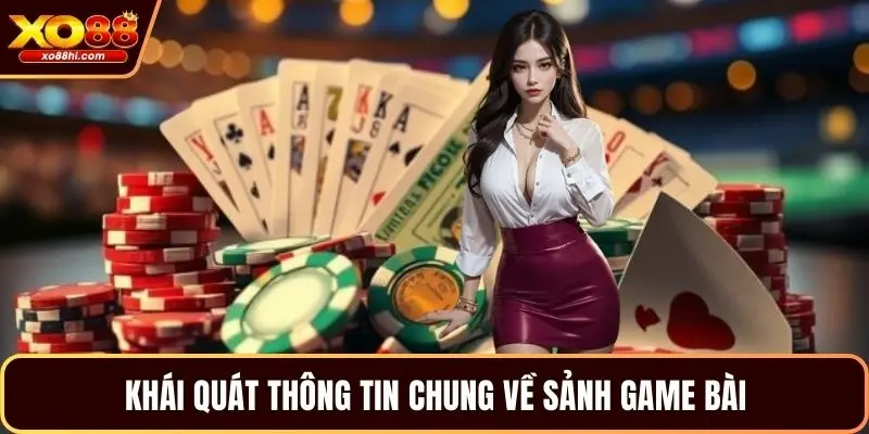Khái quát thông tin chung về sảnh game bài