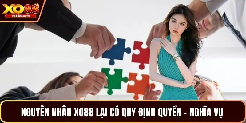 Nguyên nhân XO88 lại có quy định quyền - nghĩa vụ 
